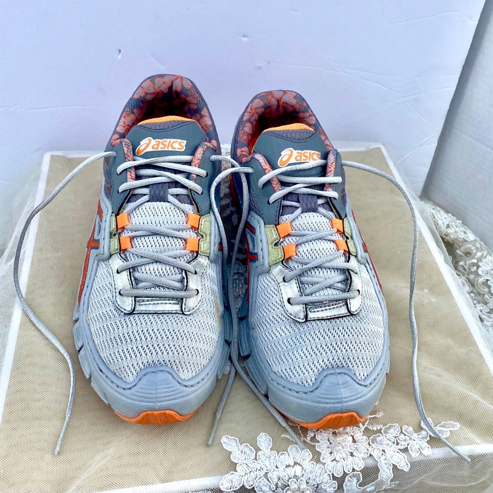 WOMENS ASICS GEL UPSTART RUNNING SNEAKERS - Picture 6 of 12